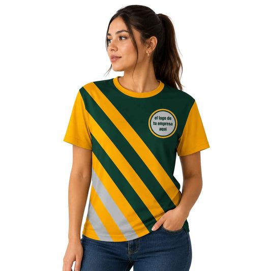 Polera corporativa personalizada con logo para empresas, eventos o marcas independientes - Comercial Criollo
