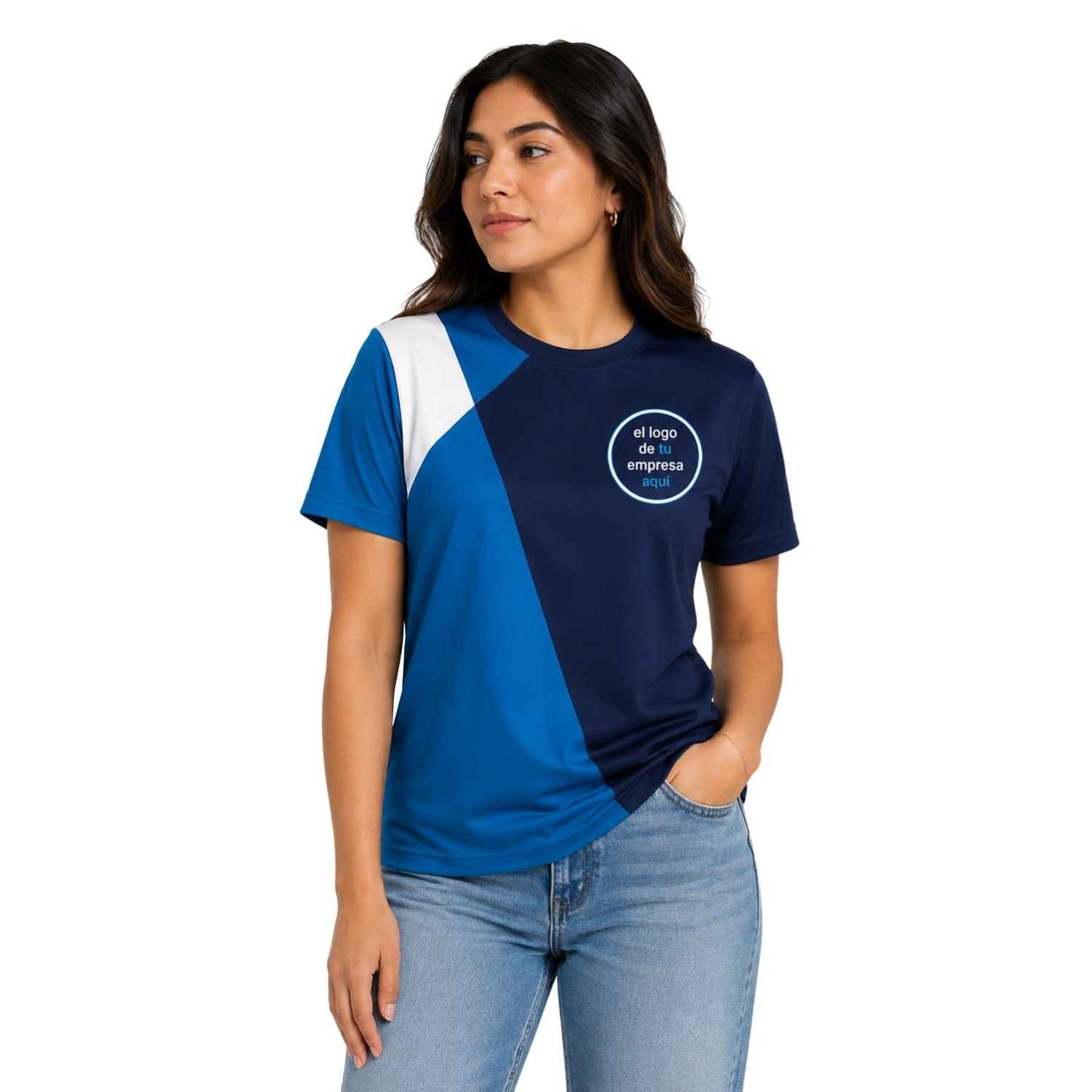 Polera corporativa personalizada con logo para empresas, eventos o marcas independientes - Comercial Criollo
