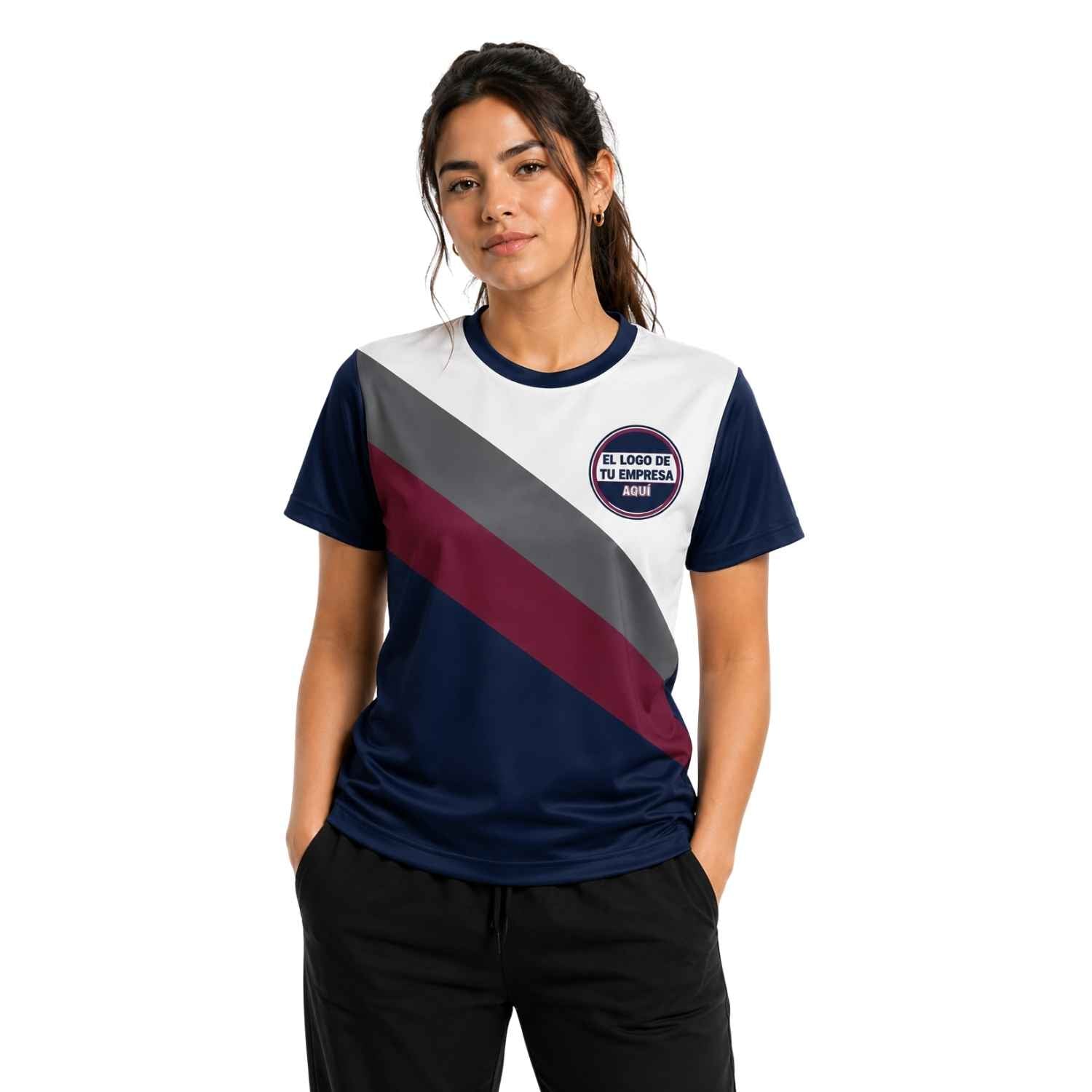 Polera corporativa personalizada con logo para empresas, eventos o marcas independientes - Comercial Criollo
