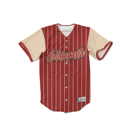 Camiseta de Beisbol Burdeo Antofagasta