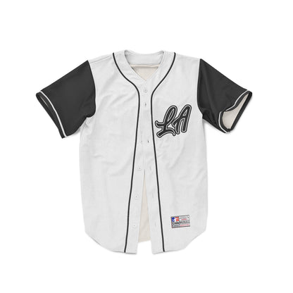 Camiseta de Beisbol black and white Los Angeles