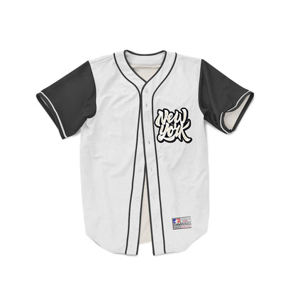 Camiseta de Beisbol black and white New York