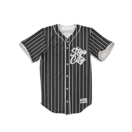 Camiseta de Beisbol black Stgo City
