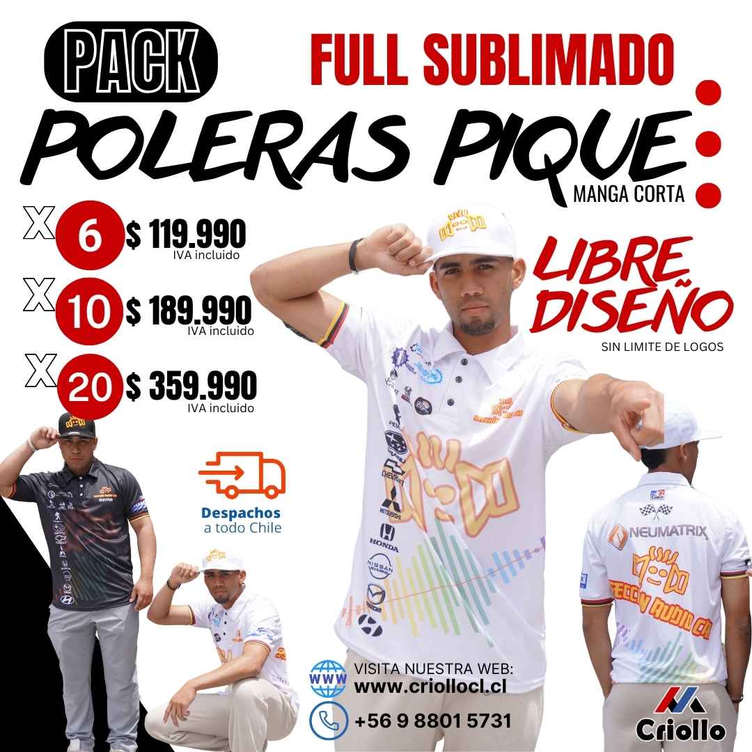 ropa corporativa sublimada personalizada, polera corporativa personalizada, poleras corporativas estampadas, ropa corporativa bordada