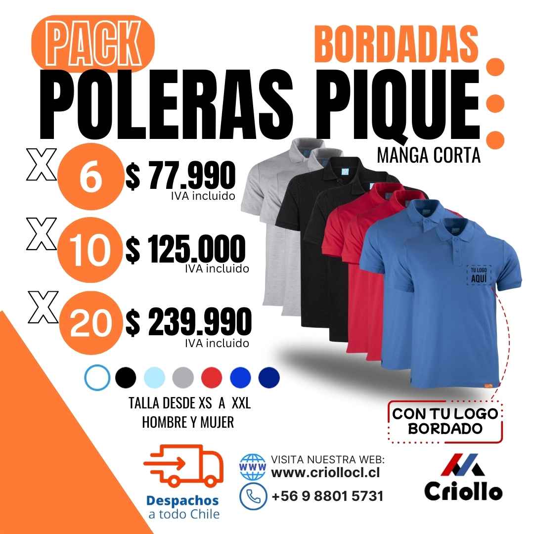 ropa corporativa sublimada personalizada, polera corporativa personalizada, poleras corporativas estampadas, ropa corporativa bordada