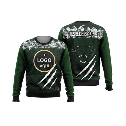 Polerón Simple Jersey Pantera Verde